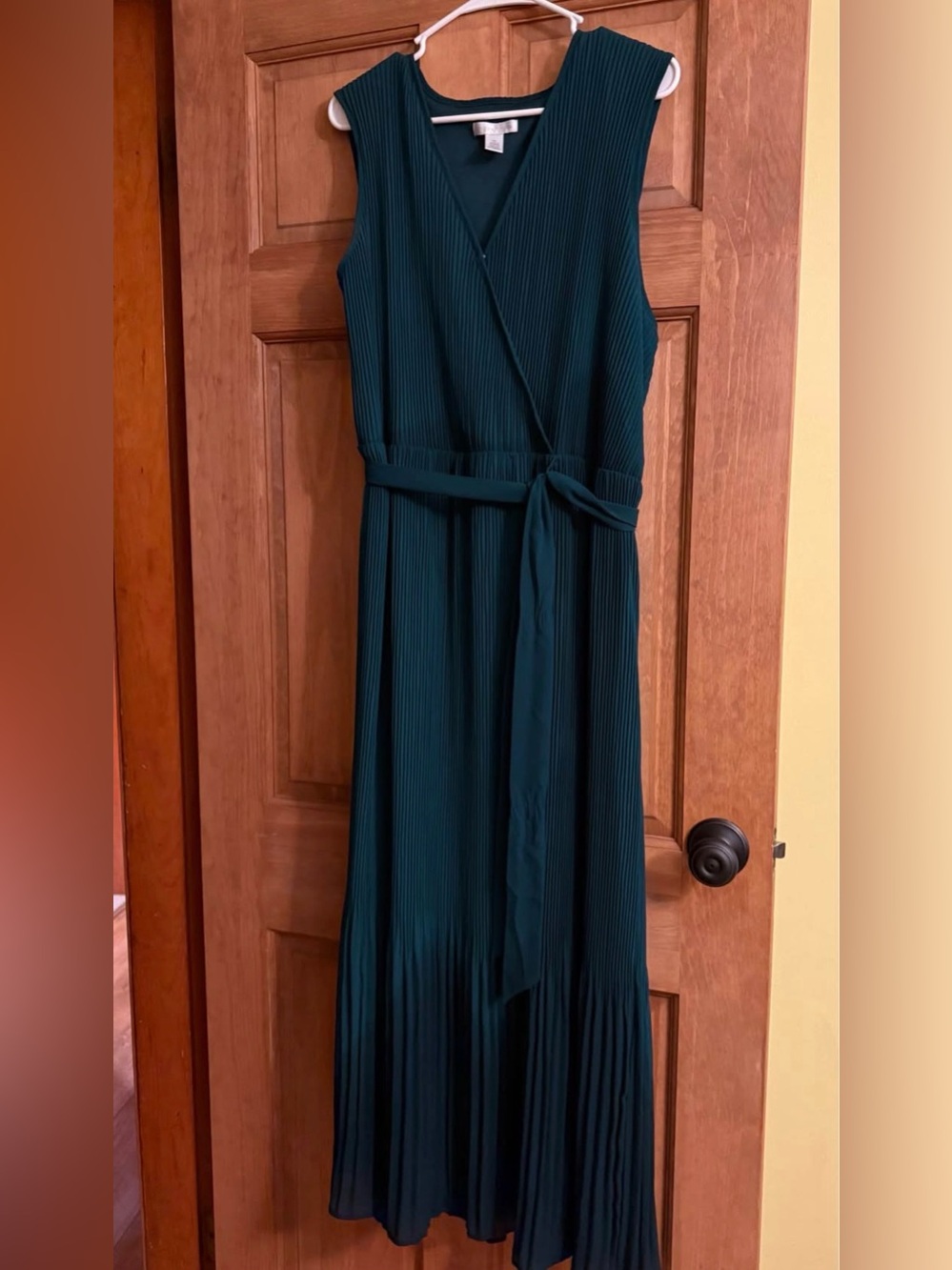 Dress formal wedding worn once green size XXL LONDON TIMES